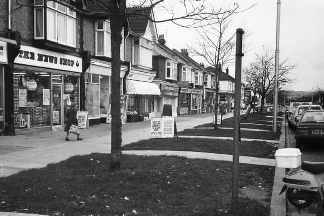 Copnor Road in November 1987