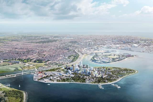 How Tipner West could look if the city council's plans are approved. Picture: Portsmouth City Council