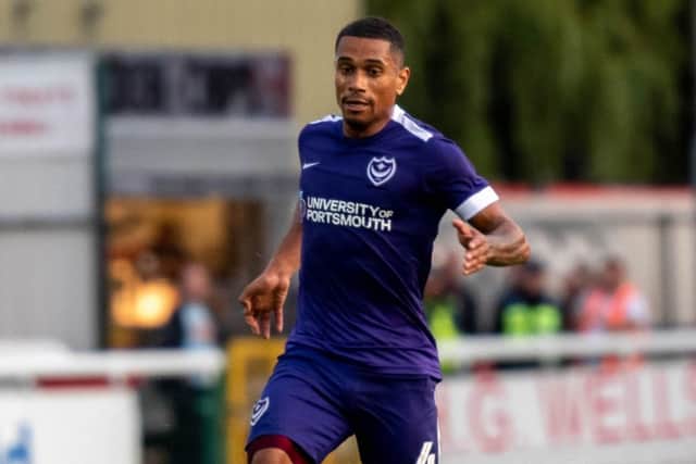 Richard Brindley in pre-season action at Woking. Picture: Andrew Hurdle