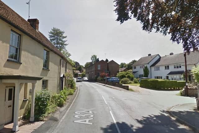 This village in the Meon Valley appeared in the Domesday Book. It was featured under the name Drochenford.
