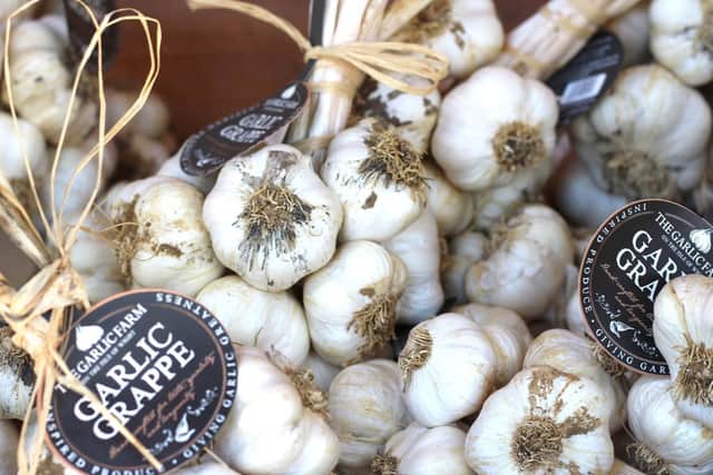 The Garlic Farm in the Arreton Valley
