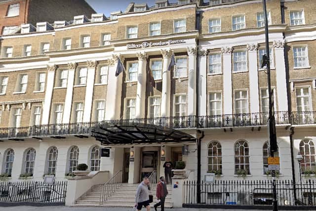 Hilton Hotel in Upper Woburn Place in London. Picture: Google