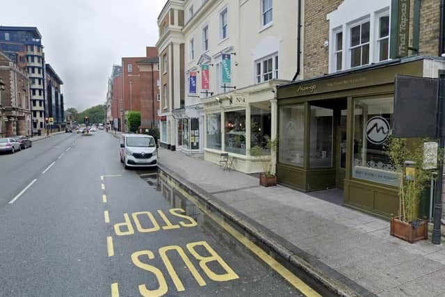 The assault happened outside the Mango Thai restaurant. Picture: Google Maps