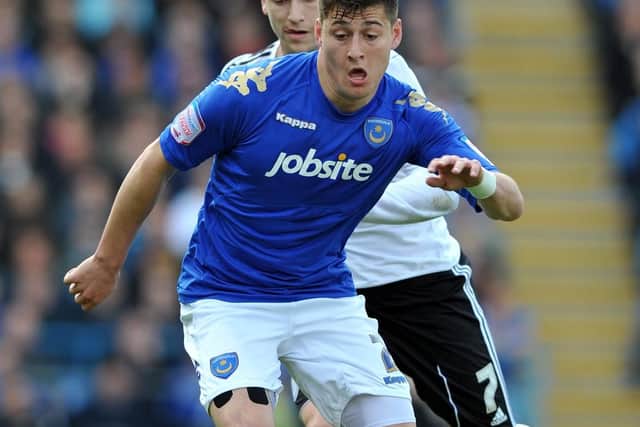 The south coast derby was one of his last games for Pompey, he signed for Crystal Palace in May 2012 and remains with the Premier League side.
