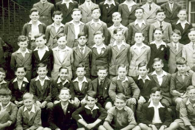 Third year boys at St Luke's School in Portsmouth in 1938