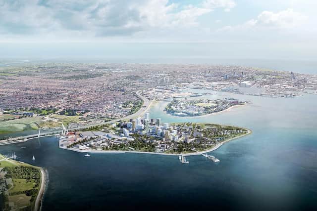 How Tipner West could look if the city council's plans are approved. Picture: Portsmouth City Council