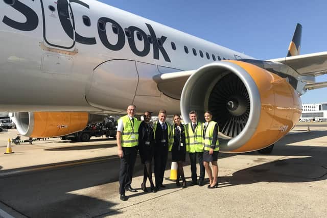Alannah John, from Waterlooville lost her job as an air stewardess at Thomas Cook after the company went into liquidation.