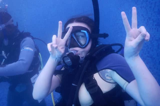 Students completed their PADI Open Water Diver qualification whilst helping to restore coral reefs.