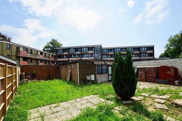 This two bed detached house was one of the most viewed over last 30 days on Zoopla. It is on the market for 80,000.