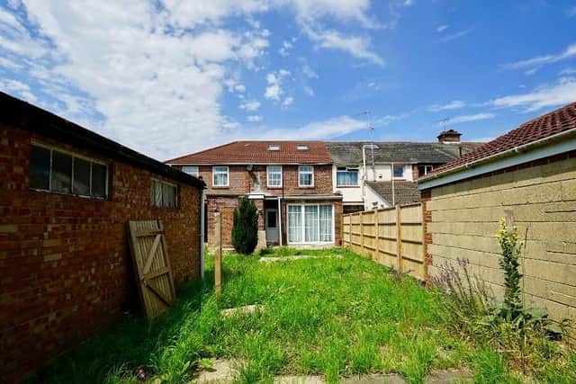It is a detached out building with potential to convert into a two bedroom bungalow. Esoteric Estates are listing the property, call 023 8210 9187 to book a viewing.