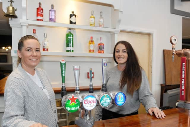 Landlords (l-r) Sara Farrell and Laura Barrett. Picture: Sarah Standing (240919-7377)