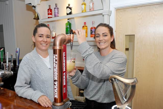 Landlords (l-r) Sara Farrell and Laura Barrett. Picture: Sarah Standing (240919-7387)