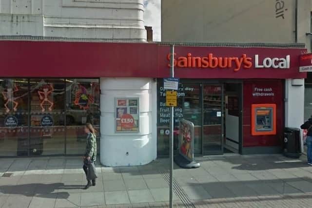 Sainsburys in London Road, North End, will close next month. Picture: Google Maps