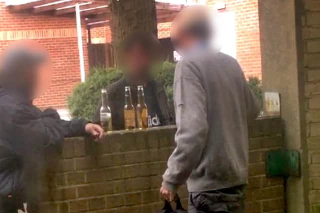 Homeless congregate outside Stacey Bicar's bedroom window in Kingston Road