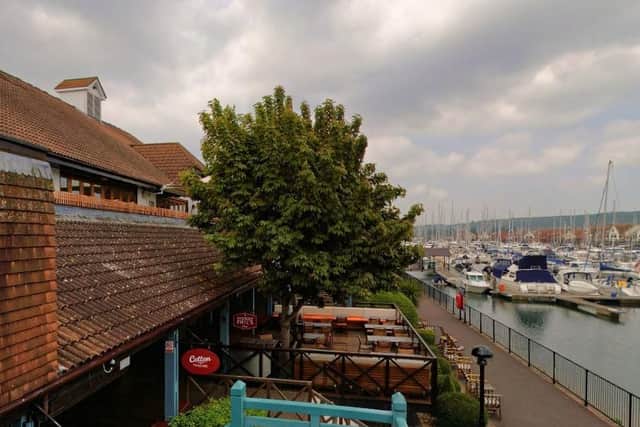 Located in The Boardwalk, Portsmouth, it was inspected on August 28.