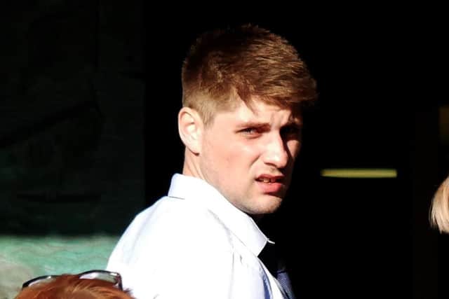 Angelo Grobler, 22, was caught dealing drugs in Beach Road, Southsea