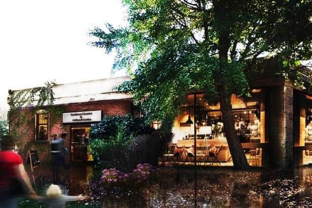 A render of Portsmouth Film Society's scuppered plans for a community cinema at Lumps Fort, Southsea. Picture: Dana Hamdan