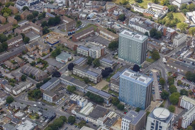 Leamington House and Horatia House