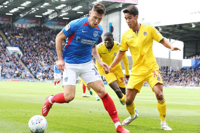 Pompey v Bolton from Fratton Park