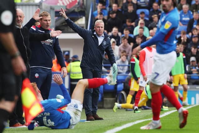 Pompey v Bolton from Fratton Park