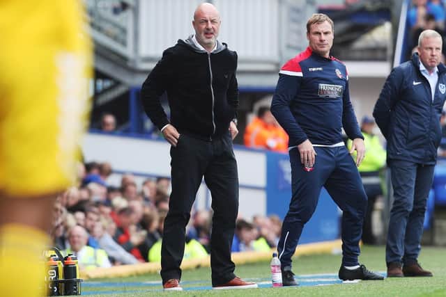 Bolton boss Keith Hill. Picture: Joe Pepler