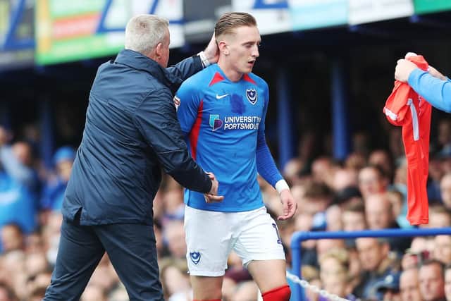 Ronan Curtis was substituted for Gareth Evans on 62 minutes against Bolton. Picture: Joe Pepler