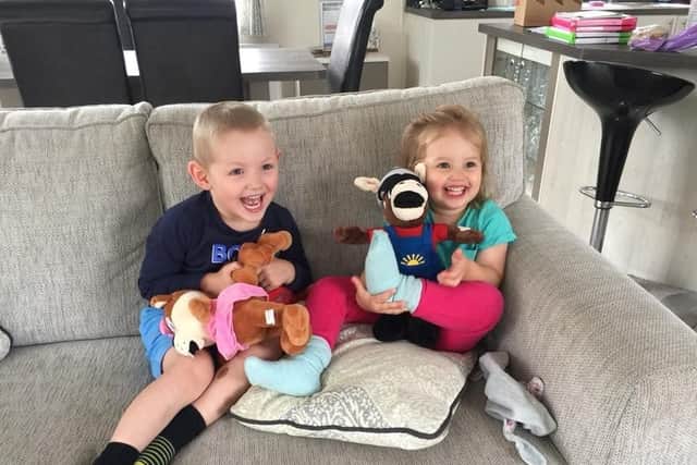 Children that have benefitted from a weekend away thanks to Hannah's Holiday Home Appeal.