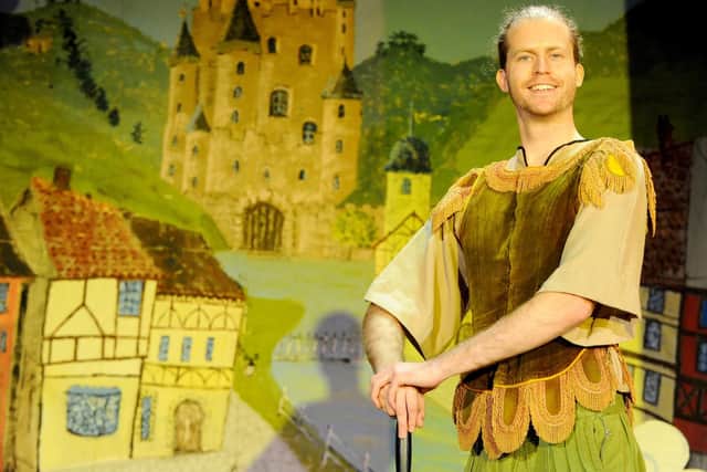 Travis Booth-Millard will play Jack in The Groundling's Christmas panto.