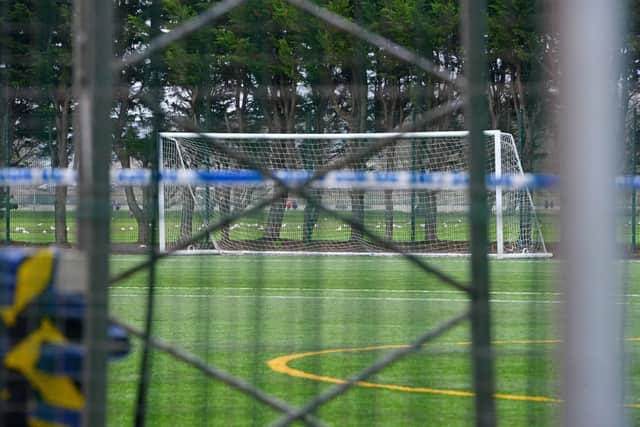 Pictured: The scene at Mountbatten Leisure Centre in Portsmouth. Picture: Victoria Jones/Solent News & Photo Agency