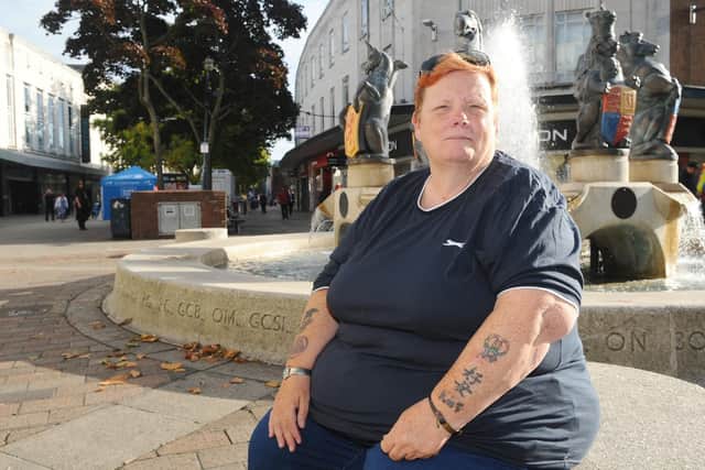 Bev Saunders founder of the charitable organisation, Helping Hands, is saddened but not surprised by the figures. Picture: Sarah Standing