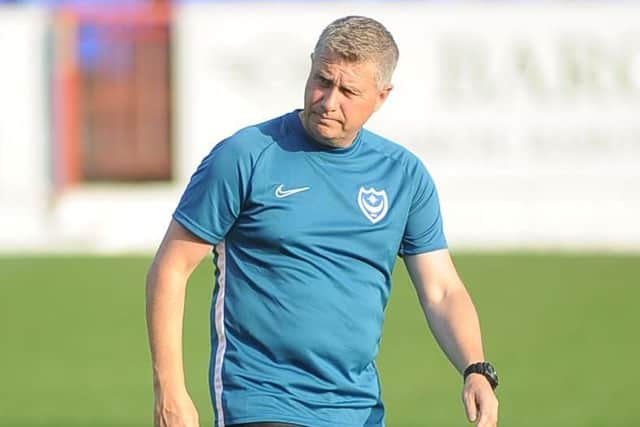 Pompey Academy chief Mark Kelly. Picture: Habibur Rahman