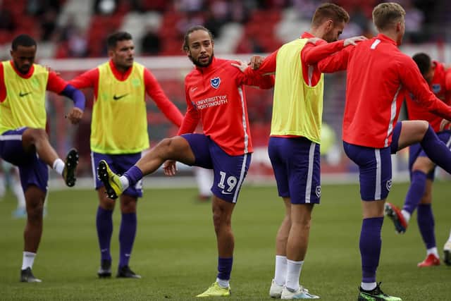 Doncaster Rovers v Pompey from the Keepmoat Stadium Picture: Daniel Chesterton/PinPep