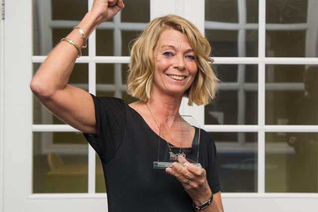 Teach Portsmouth Awards at the Gaiety bar, Southsea. Pictured : Charmaine Charuana who achieved the Unsung hero award. Picture : Habibur Rahman