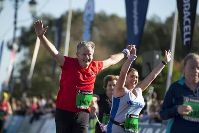 Are you taking part in the Great South Run?