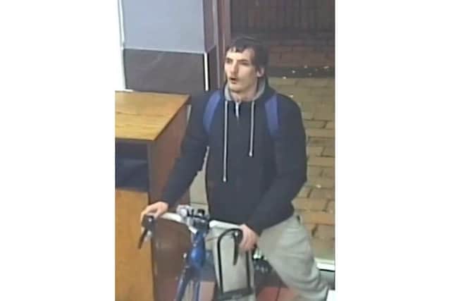 Picture of Aaron Fergusson, 32, after he sexually assaulted a university student on March 3. Picture: Hampshire Constabulary