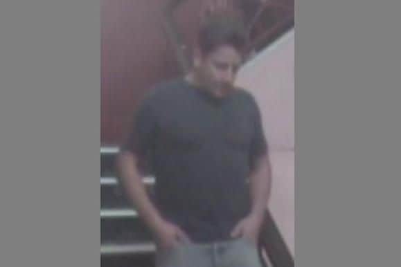 CCTV shows a man police want to speak to after a 20-year-old man was attacked at 12.30am on October 3 next to the Civic Offices in Guildhall Square, Portsmouth. He suffered a serious head injury. CCTV images appear to be from the Isambard Kingdom Brunel pub. Picture: Hampshire police