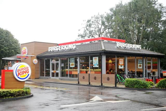 The Burger King in Park Road South, Havant, which has banned Bedhampton resident Susan Simms after a row over ice cream portions. Picture: Sarah Standing (071019-8453)