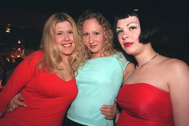 Revellers at Uropa in 1999