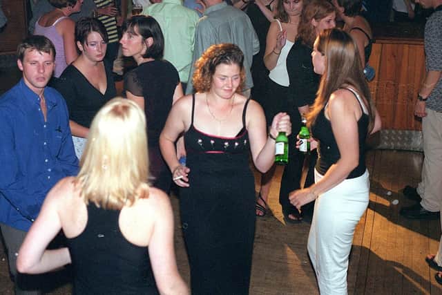 Revellers party the night away at Uropa in 1999
