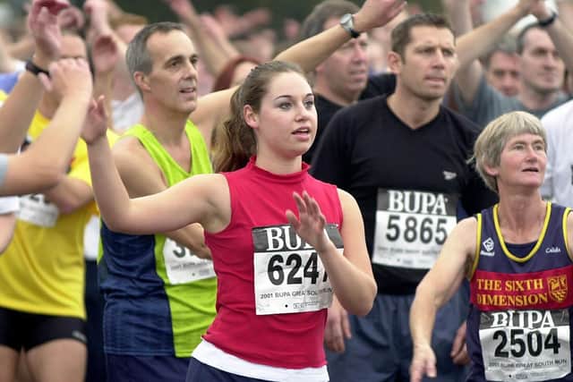 The 2001 Great South Run begins. Picture: Ian Hargreaves