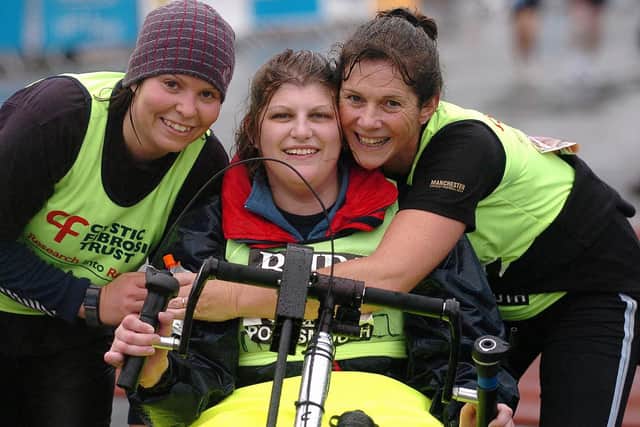 Picture shows competitors finishing the Great South Run 2007. Picture Allan Hutchings:(074359-1829)