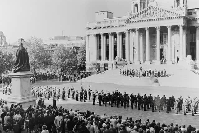 Portsmouth Guildhall in October 1992