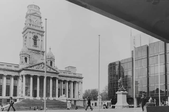Portsmouth Guildhall in May 1980