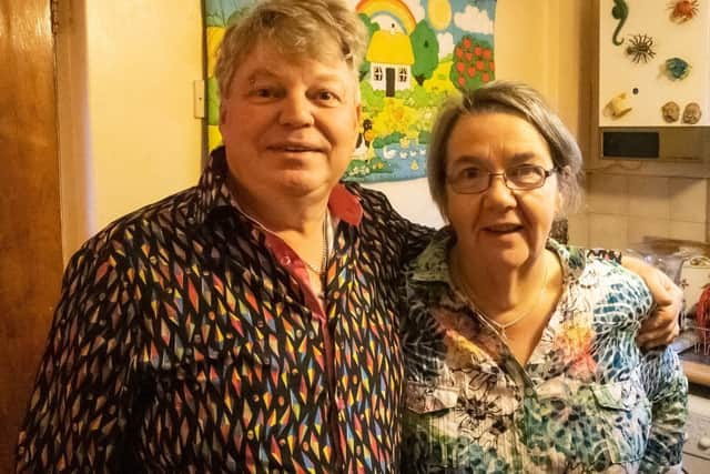 Tim McIlroy and his wife Penny