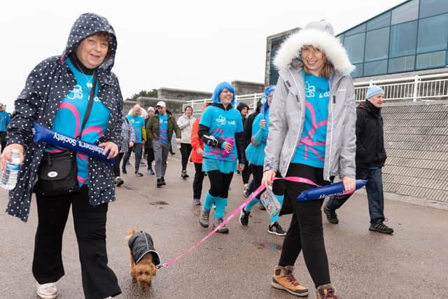 Alzheimer's Society called on family, friends and colleagues to unite against dementia by joining a Memory Walk. Picture: Duncan Shepherd