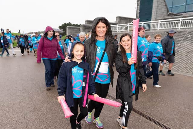The Alzheimer's Society called on family, friends and colleagues to unite against dementia by joining the Memory Walk. Picture: Duncan Shepherd