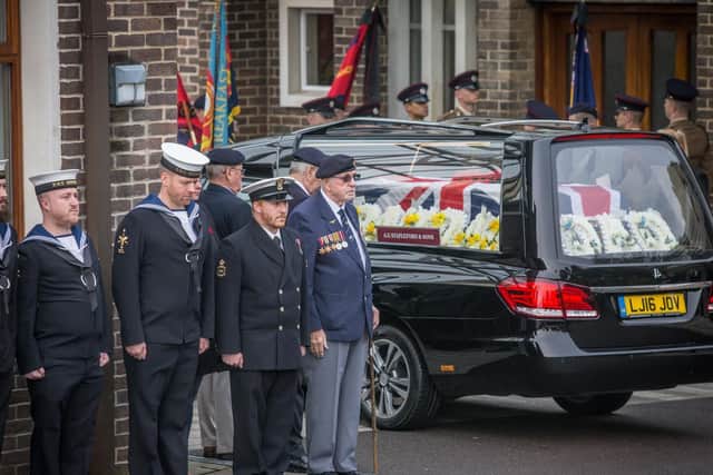 The hearse arriving
Picture: Habibur Rahman