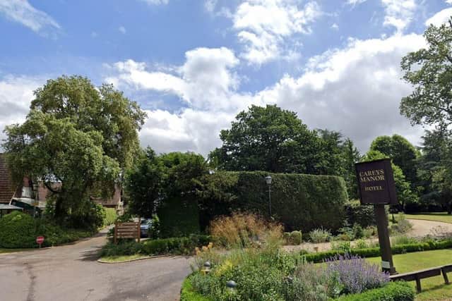This restaurant can be found in Lyndhurst Road, Brockenhurst.