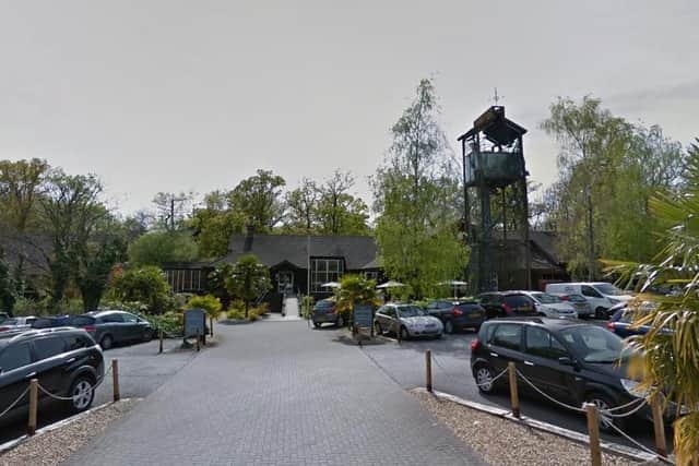 This restaurant is in Thompson's Lane, Colden Common, Winchester.