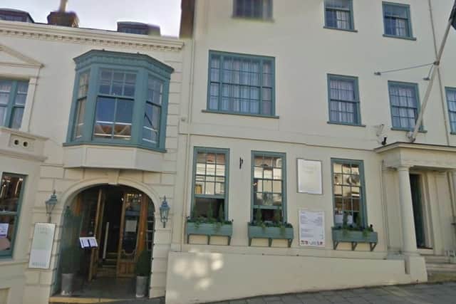 This restaurant is in High Street, Lymington.